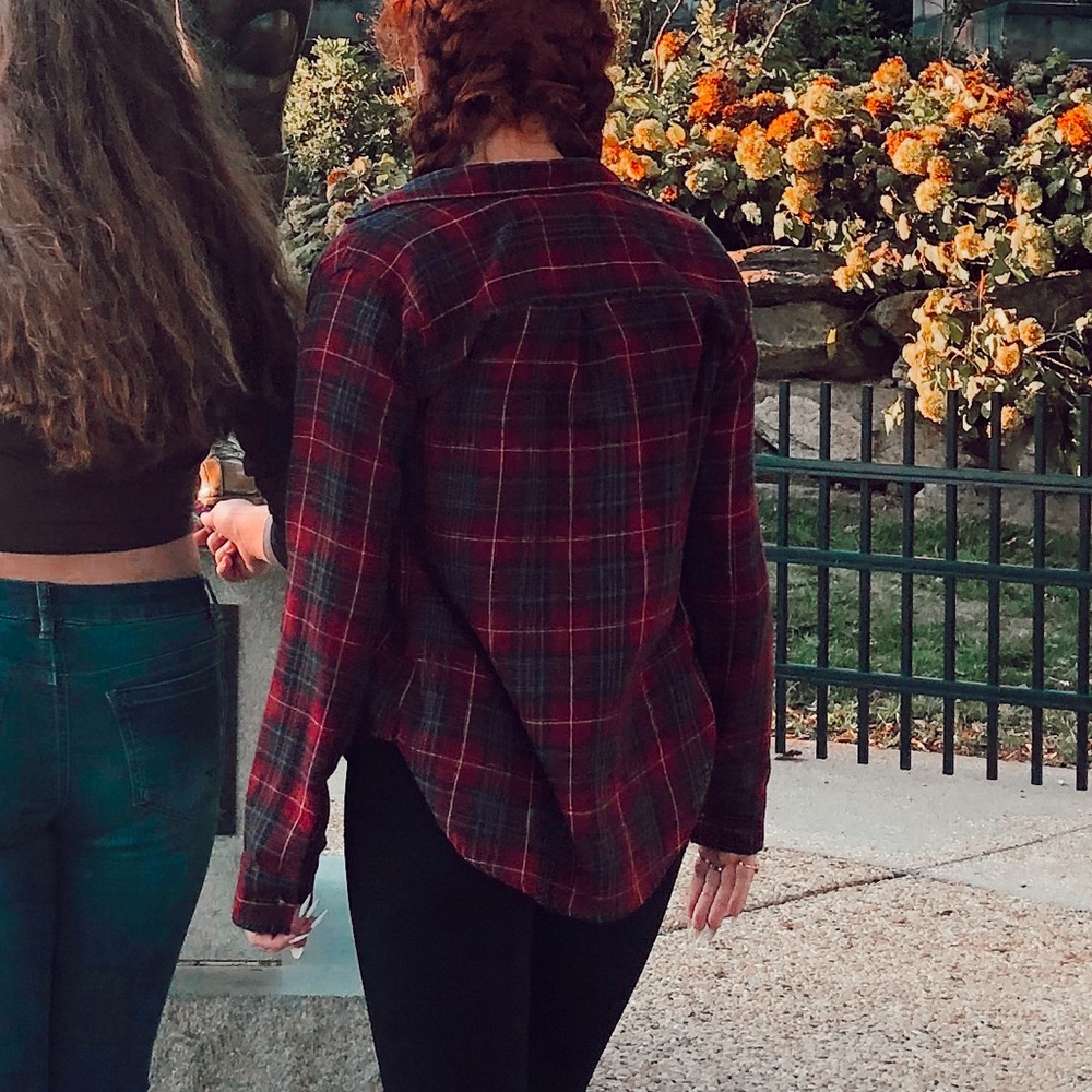 hollister flannel 🍒🦋